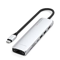Amazon.co.jp: SATECHI USB-C Hub 7-in-1 Slim Plus Multiport Adapter