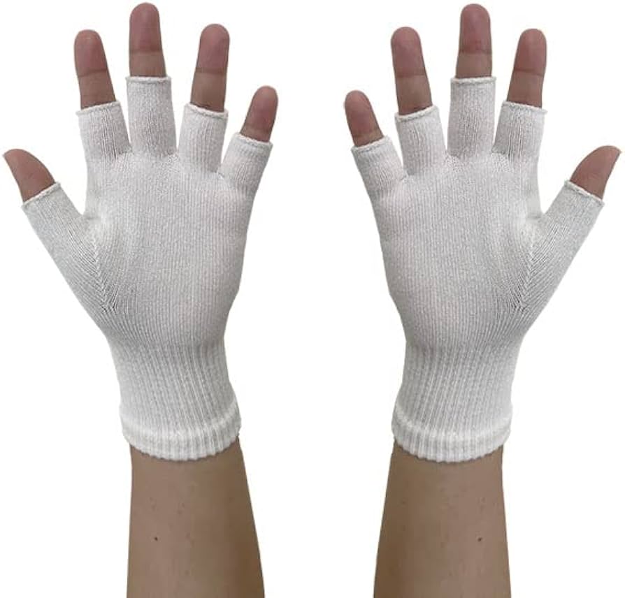 Amazon.com : Edenswear Zinc-Infused Fingerless Gloves for Women