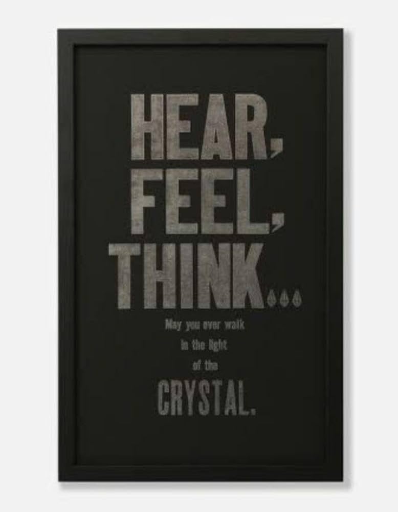 FF14×NINE LETTERPRESS 活版印刷ポスター＜ホワイト＞額装なし Amazon