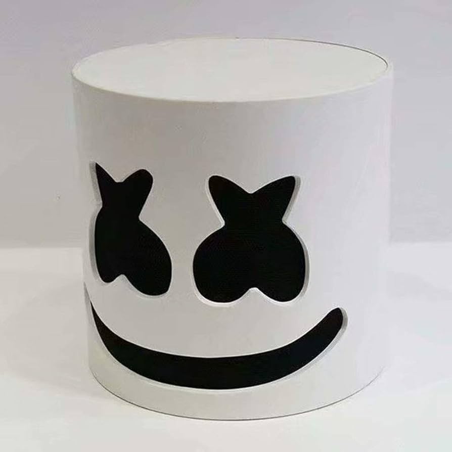 マシュメロ LED 電飾 マスク高品質被り物メロヘッドフェスEDM