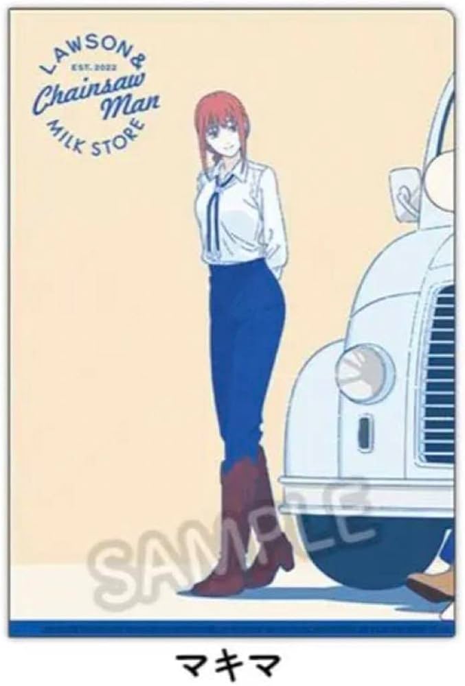 チェンソーマン マキマ クリアファイル Amazon】チェンソーマン クリア