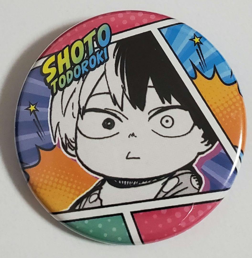 ヒロアカ 轟焦凍 デコレクション缶バッジ ジャンプショップ Amazon.co