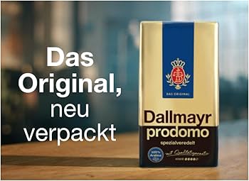 Amazon.com : Dallmayr Prodomo Ground Coffee, 17.6 Ouce (Pack of 2