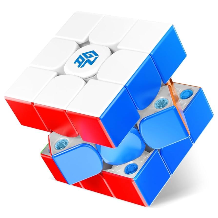 GAN 356XSM llic「電気メッキ」水色 ルービックキューブ GAN 356XSM