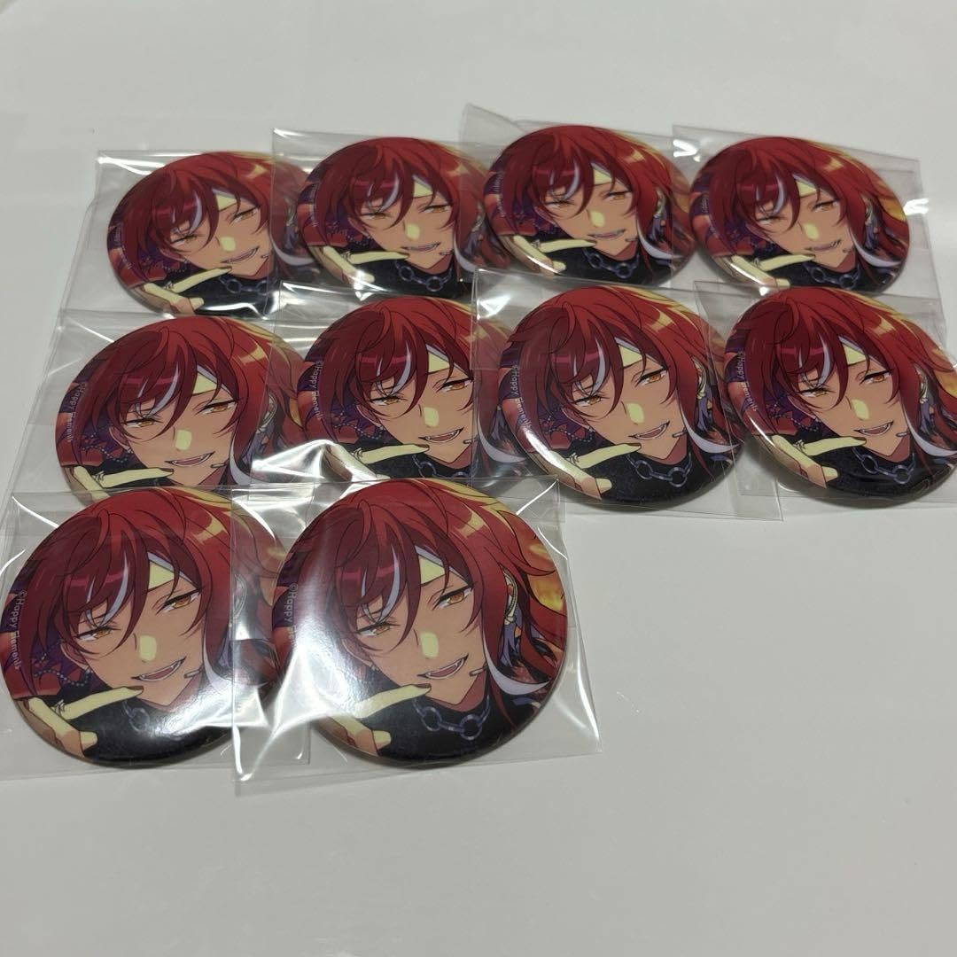 あんスタ 中国 3周年 逆先夏目 缶バッジ あんスタ 中国 3周年 逆