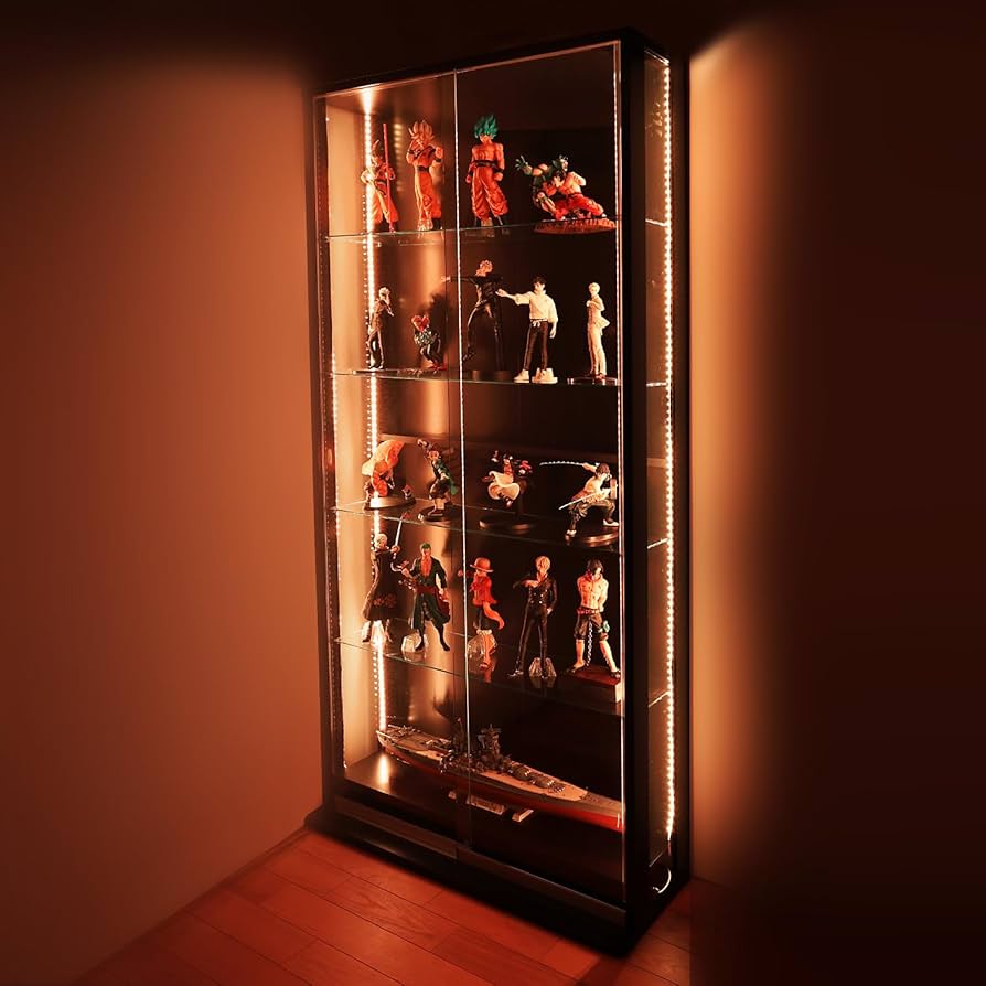 Amazon.co.jp: 地球家具 引き戸コレクションケース スラリス SLALIS