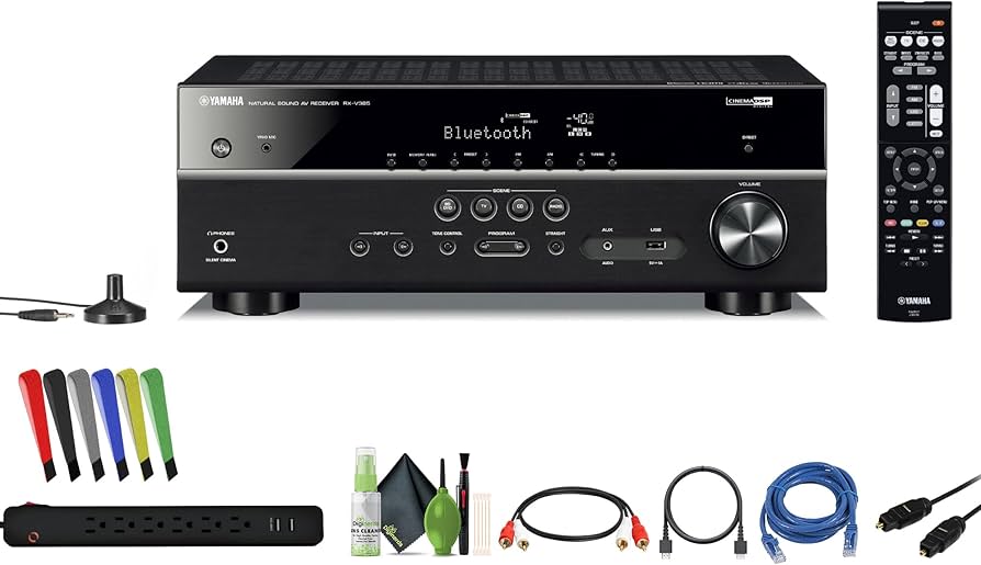Amazon.com: Yamaha RX-V385 5.1-Channel Surround Sound 4K Ultra HD