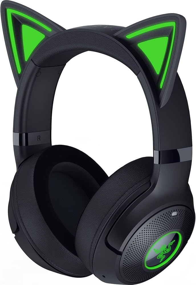 Amazon.com: Razer Kraken Kitty V2 BT Wireless RGB Headset: Chroma