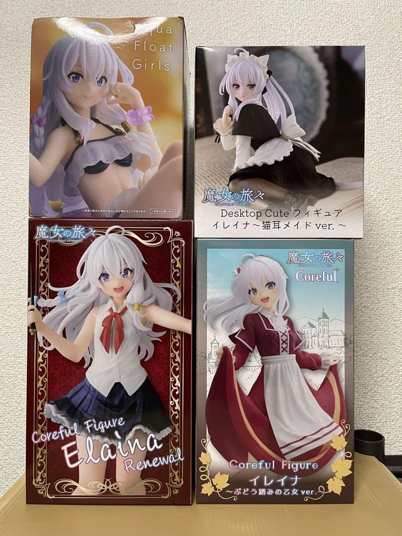 魔女の旅々 フィギュア イレイナ 4種セット Amazon.co.jp: 魔女の旅々
