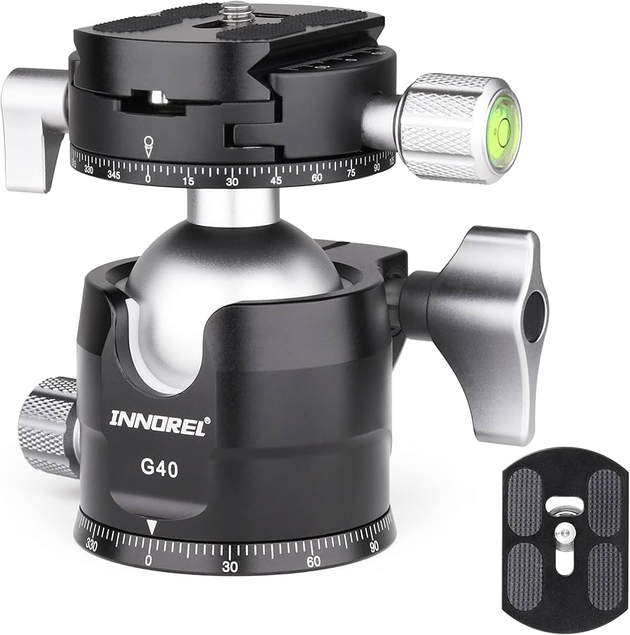 Amazon | INNOREL 自由雲台 ボール雲台 低重心 耐荷重最大20kg ボール