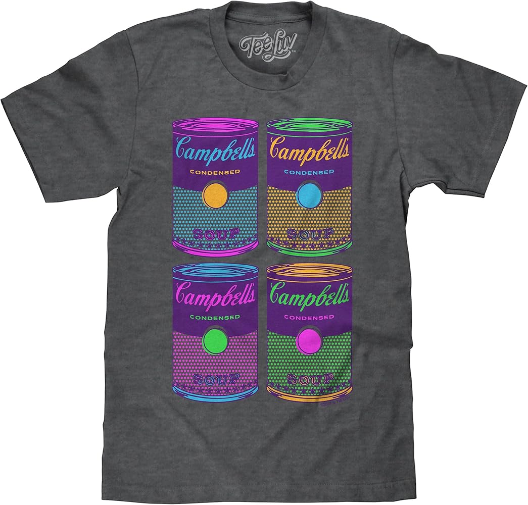 Amazon.com: Tee Luv Men's Campbell's Soup Can Pop Art Shirt