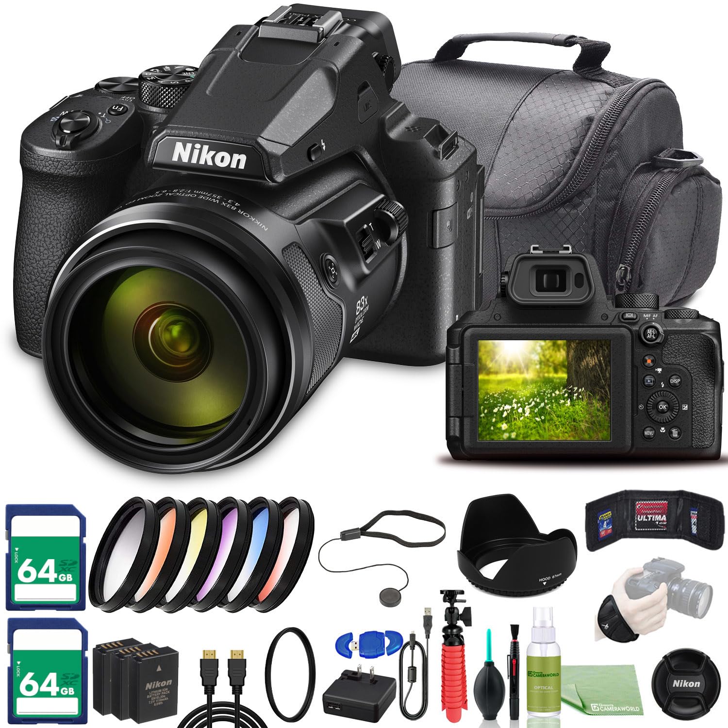 Amazon.com : Nikon COOLPIX P950 Digital Camera - Bundle - (26532