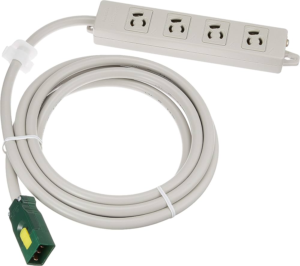 WFA6634HG】ハーネス用OAタップ抜け止め4口 3m 20個セット