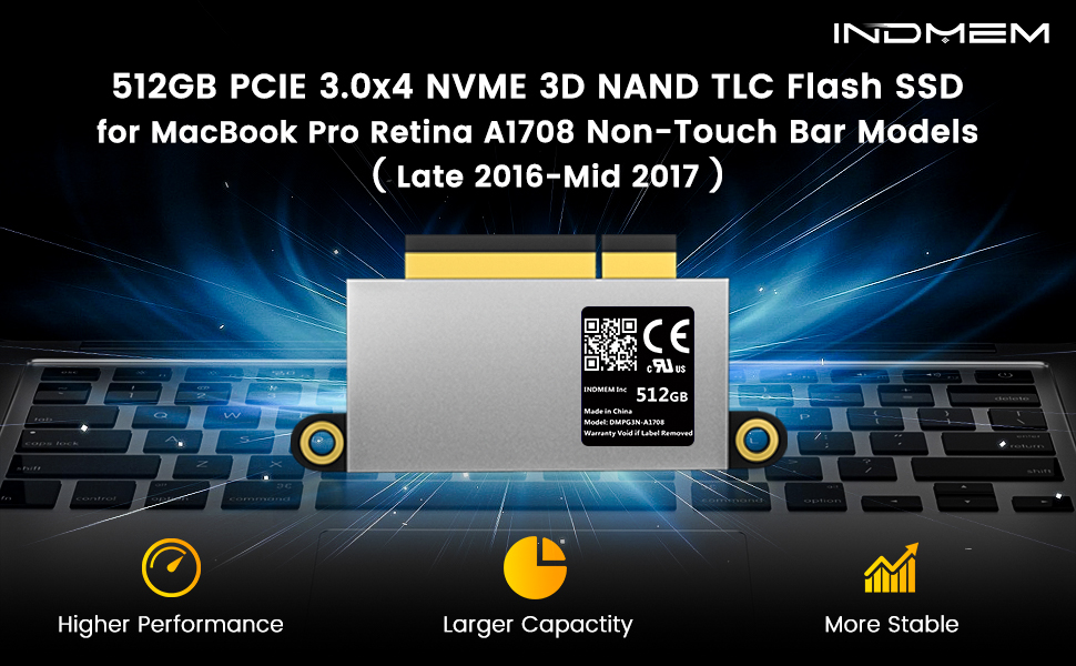 Amazon.com: INDMEM NVMe PCle SSD 512GB 3D TLC Flash Hard Drive