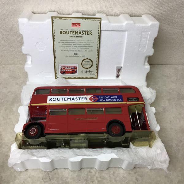 展示品美品 絶版1⁄24 サンスター製ロンドンバスオープンデッキ サン