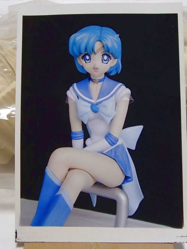 スーパーセーラーマーキュリー 1/2.5 コールドキャストフィギュア 希少