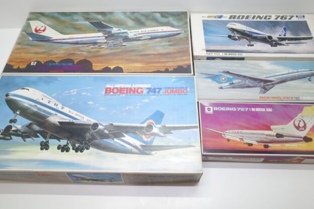 NITTO 日東 1/144 ボーイング747 全日空ジャンボ プラモデル NITTO