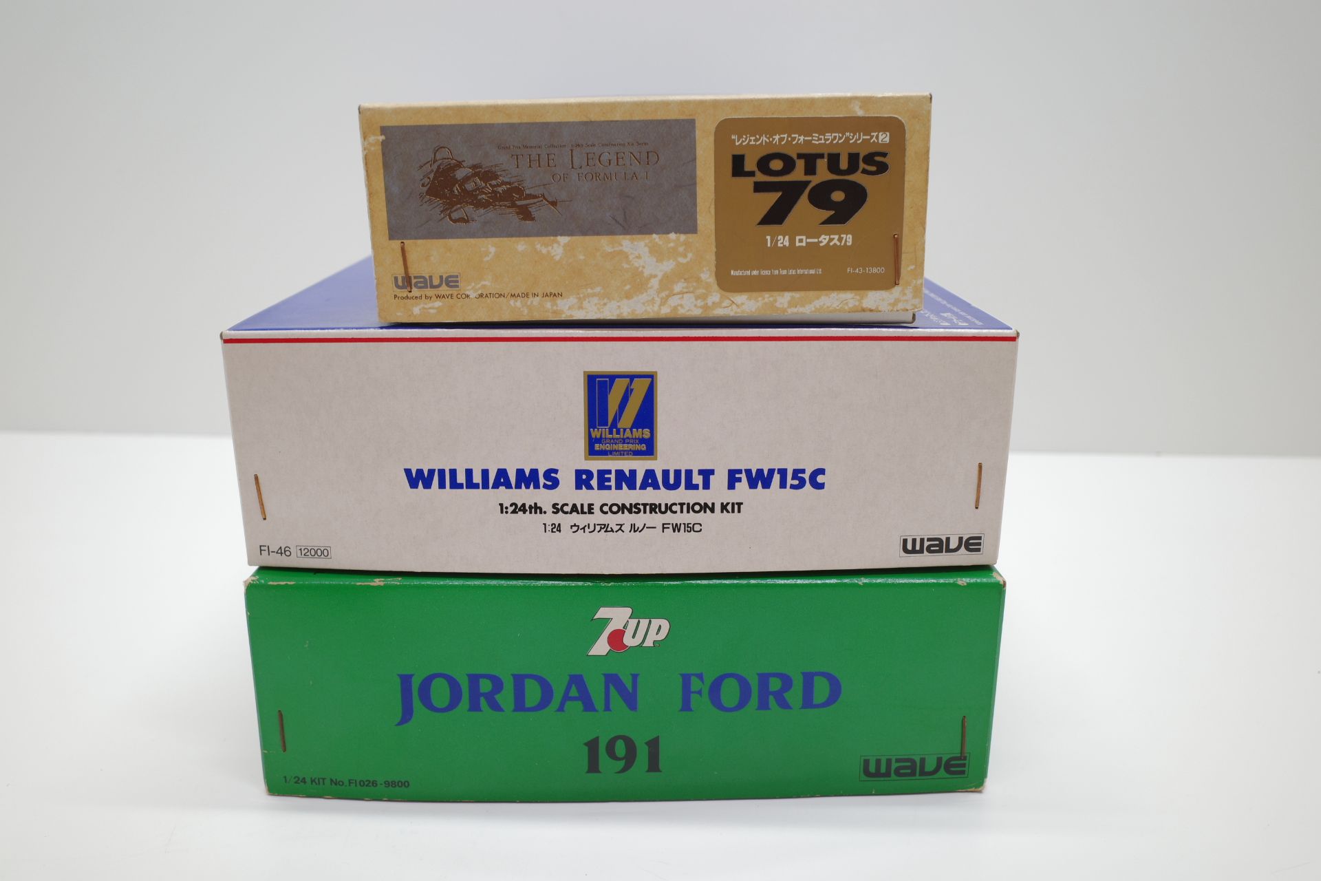 ウェーブ WAVE 1/24 ウェーブ ロータス 79/ジョーダン191 7UP