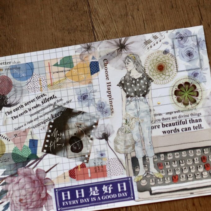 Pion]She マットPETテープ(剥離紙付き) 台湾マスキングテープ 海外