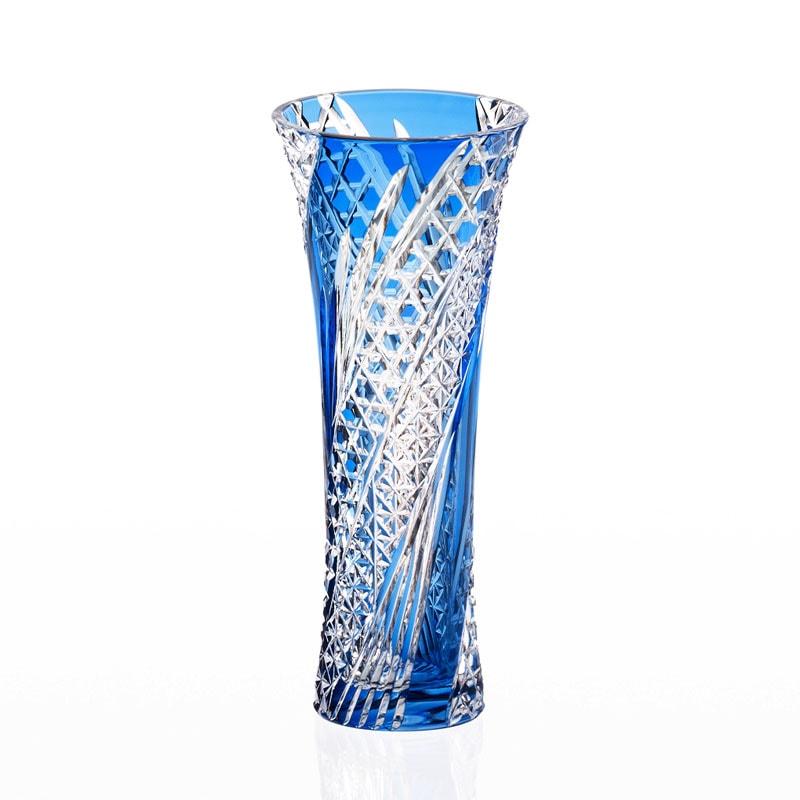 江戸切子 一輪挿＜清流＞ KAGAMI | 一輪挿し | 伝統工芸品・和風記念品