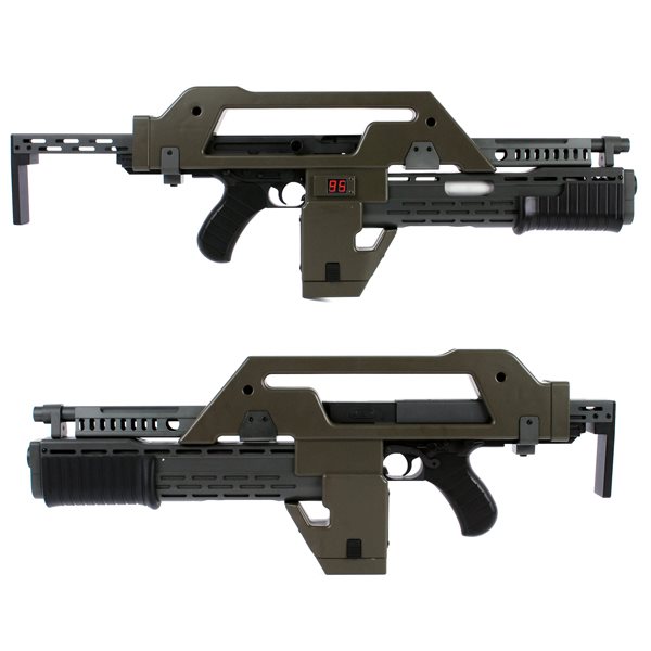 SNOW WOLF M41Aパルスライフル AEG (宇宙海兵隊主力武器) オリーブ