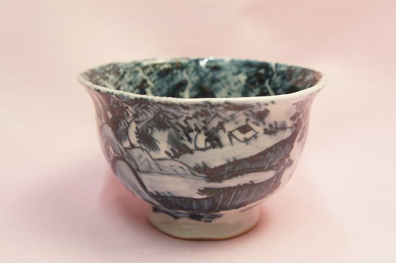 六齋窯 村田幸之介 手捻り山水 汲み出し揃 | いっぴん | | 食器のみつはた