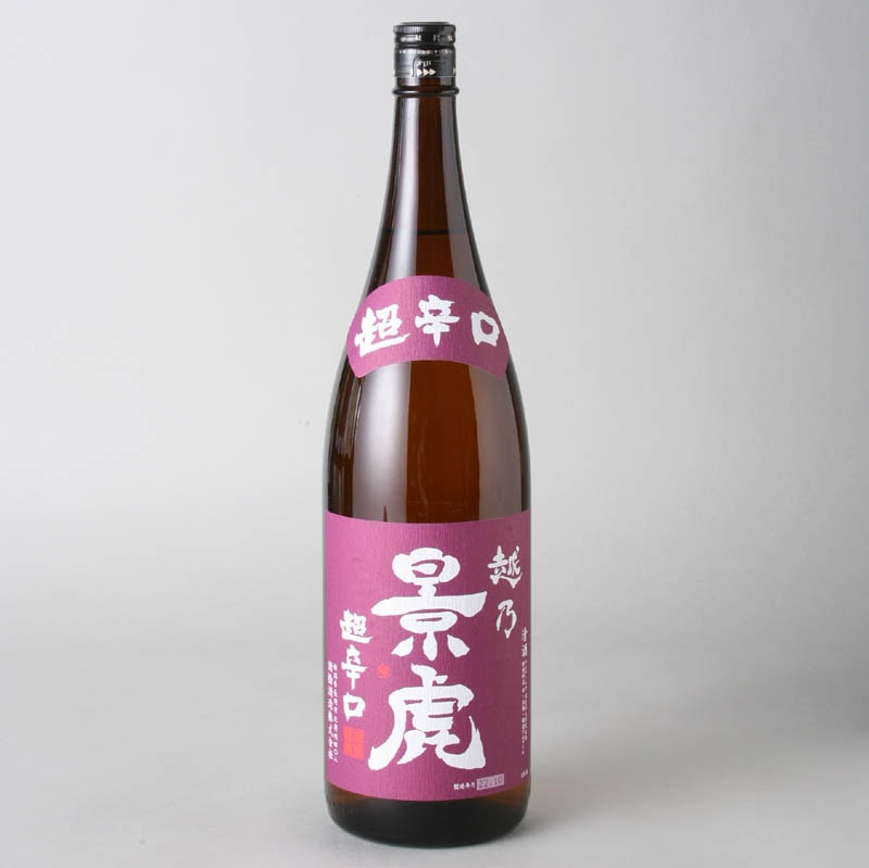 越乃景虎 超辛口 1800ml｜地酒（日本酒）通販-新潟県｜淀川酒店