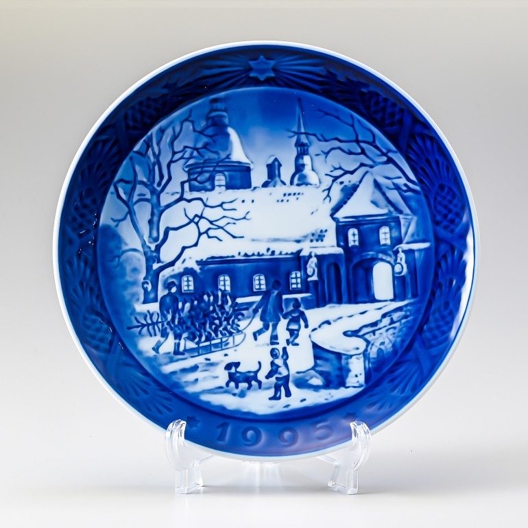 ロイヤルコペンハーゲン イヤープレート クリスマスプレート 1995年