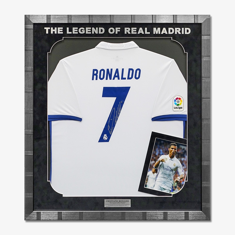 C・ロナウド直筆サイン入りユニフォーム（Icons認証付き） ロナウド