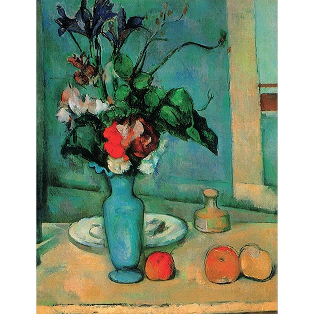 青い花瓶 【10号】 ポール・セザンヌ 【 額縁が選べる 額入り 複製画