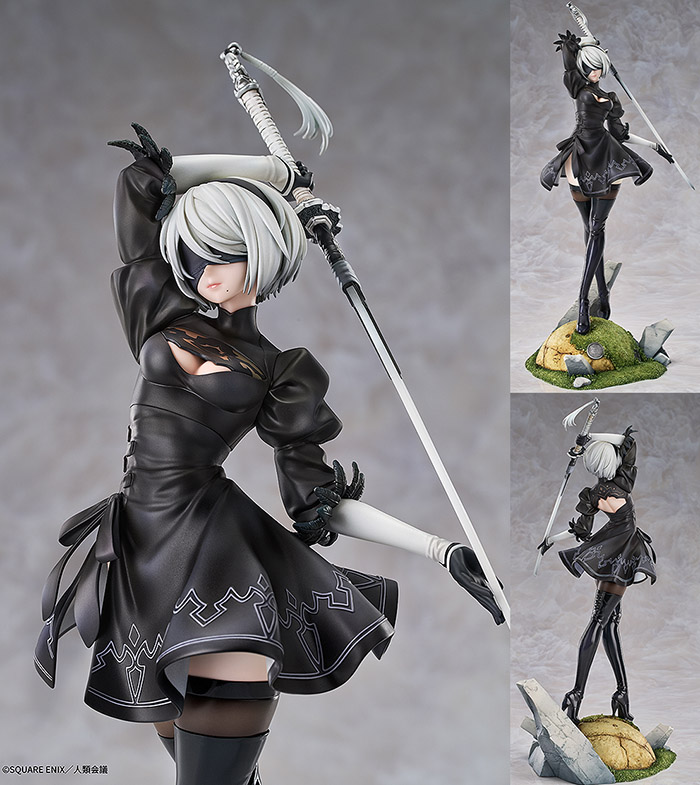 NieR：Automata Ver1.1a 2B(ヨルハ二号B型) 1/7 完成品フィギュア【2月
