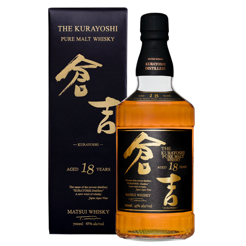 マツイピュアモルトウイスキー「倉吉 18年」 | 松井酒造合名会社