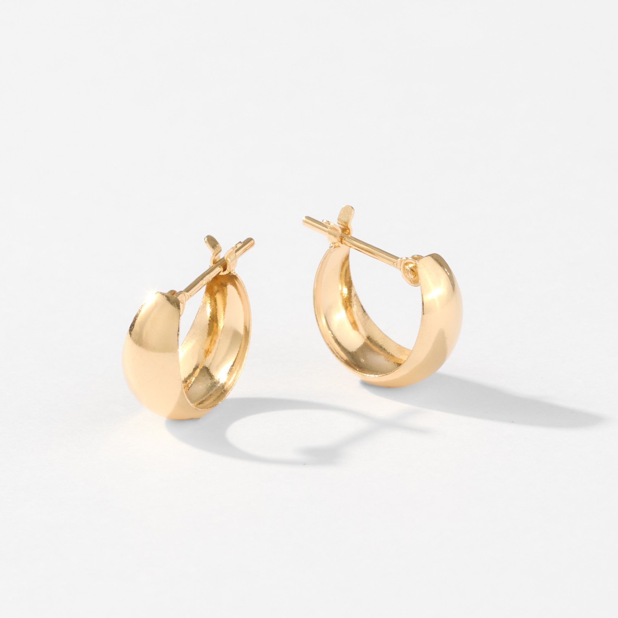 K18 月甲 フープピアス- me.（エムイードット）