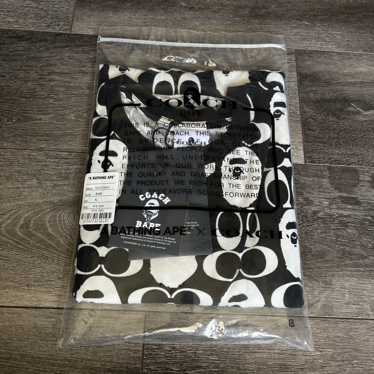 Bape × coach モノグラムTee
