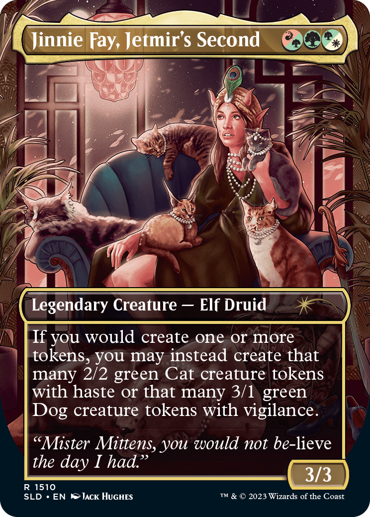 Secret Lair Commander Deck: Raining Cats and Dogs MTG Raining Cats