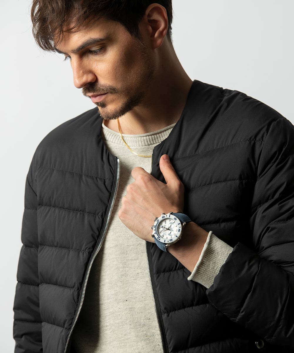 別注先行 CHRONOFFSHORE-1 クロノオフショア1 日本限定アルカンターラ