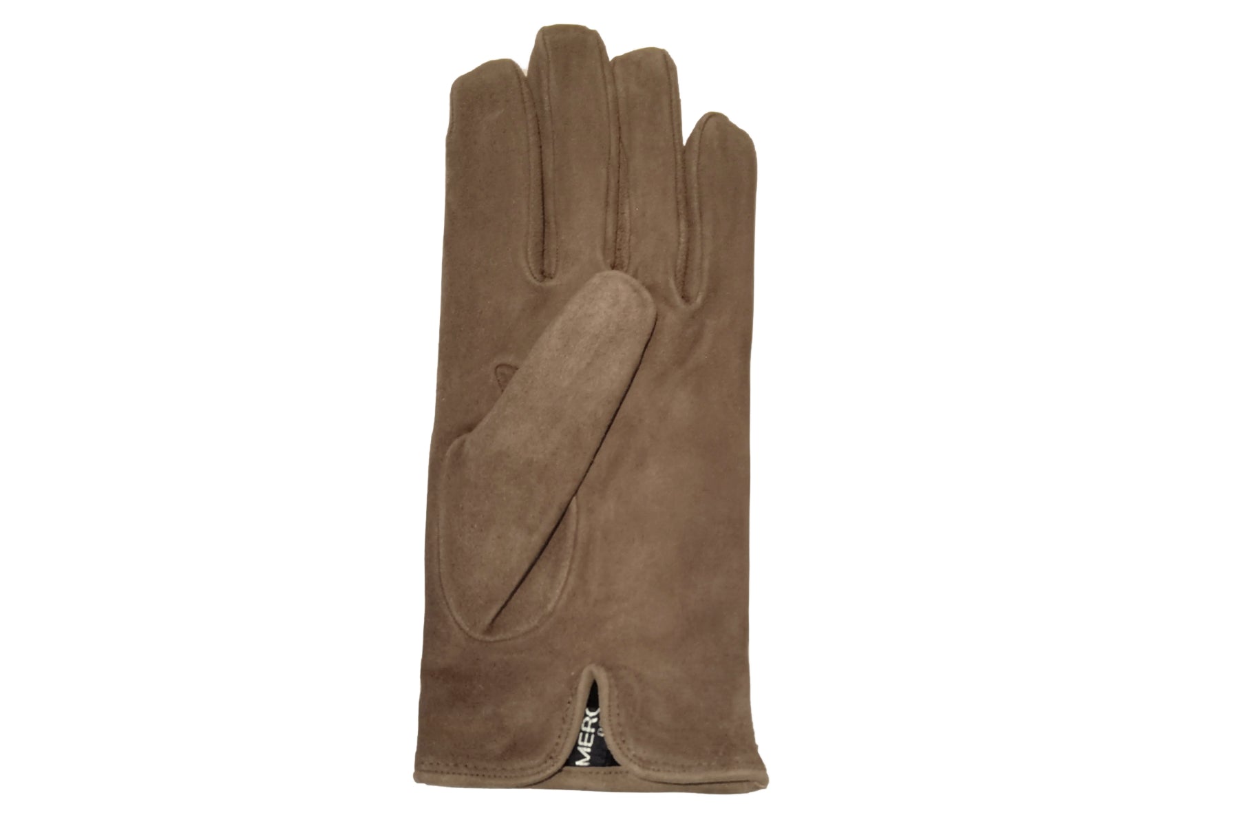 今季 メローラ スエードトープ色 カシミア黒 グローブ 革手袋 MEROLA