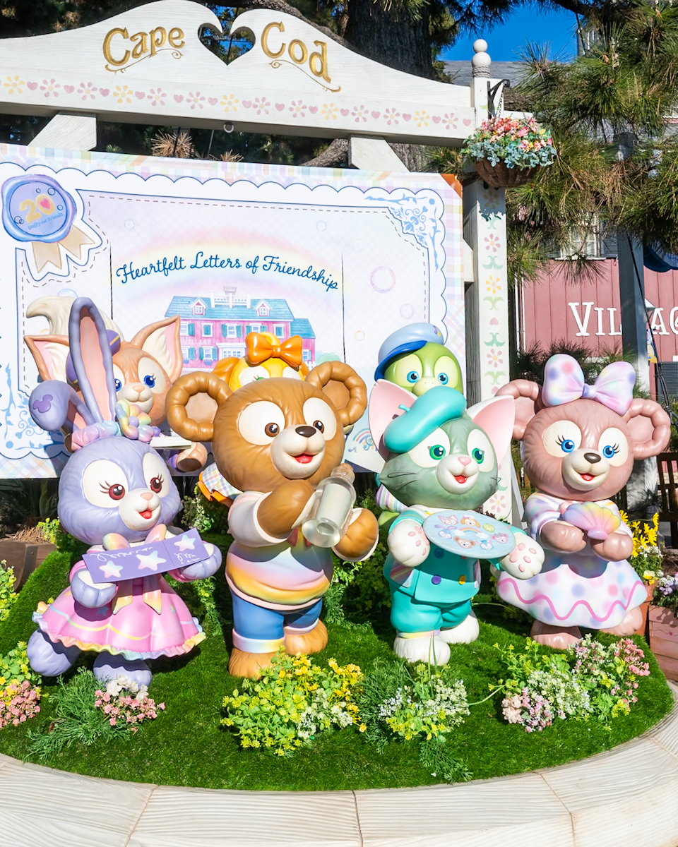 パペリーノ通りにも登場！東京ディズニーシー「ダッフィー＆フレンズ20