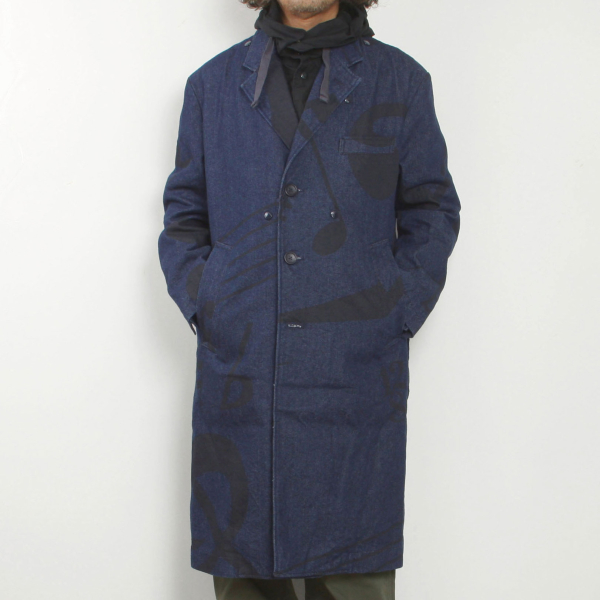 SASSAFRAS[ササフラス]Digs Crew Coat C/Corduroy Nylon Oxford SF