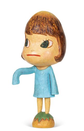 奈良美智「HAND SEARCHING」限定フィギュア