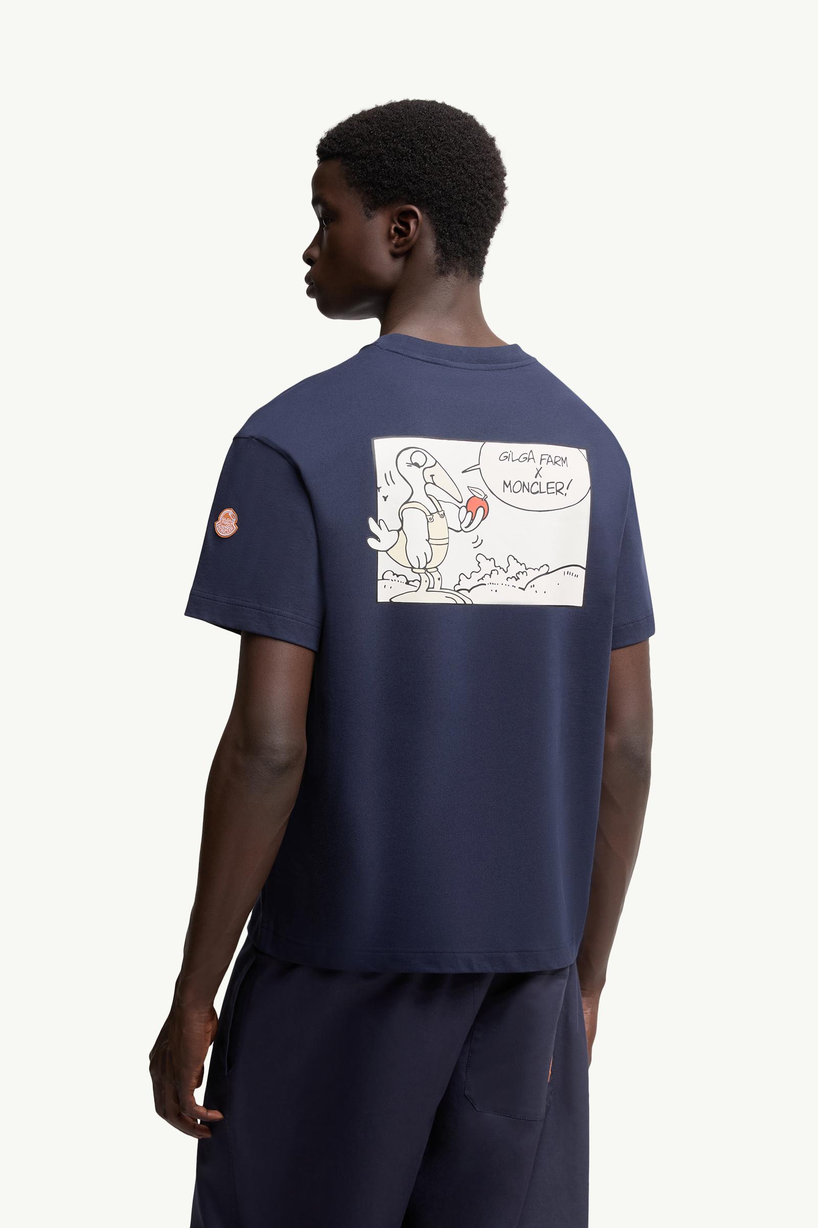 MONCLER スリムフィット Tシャツ ブラック Moncler モンクレール