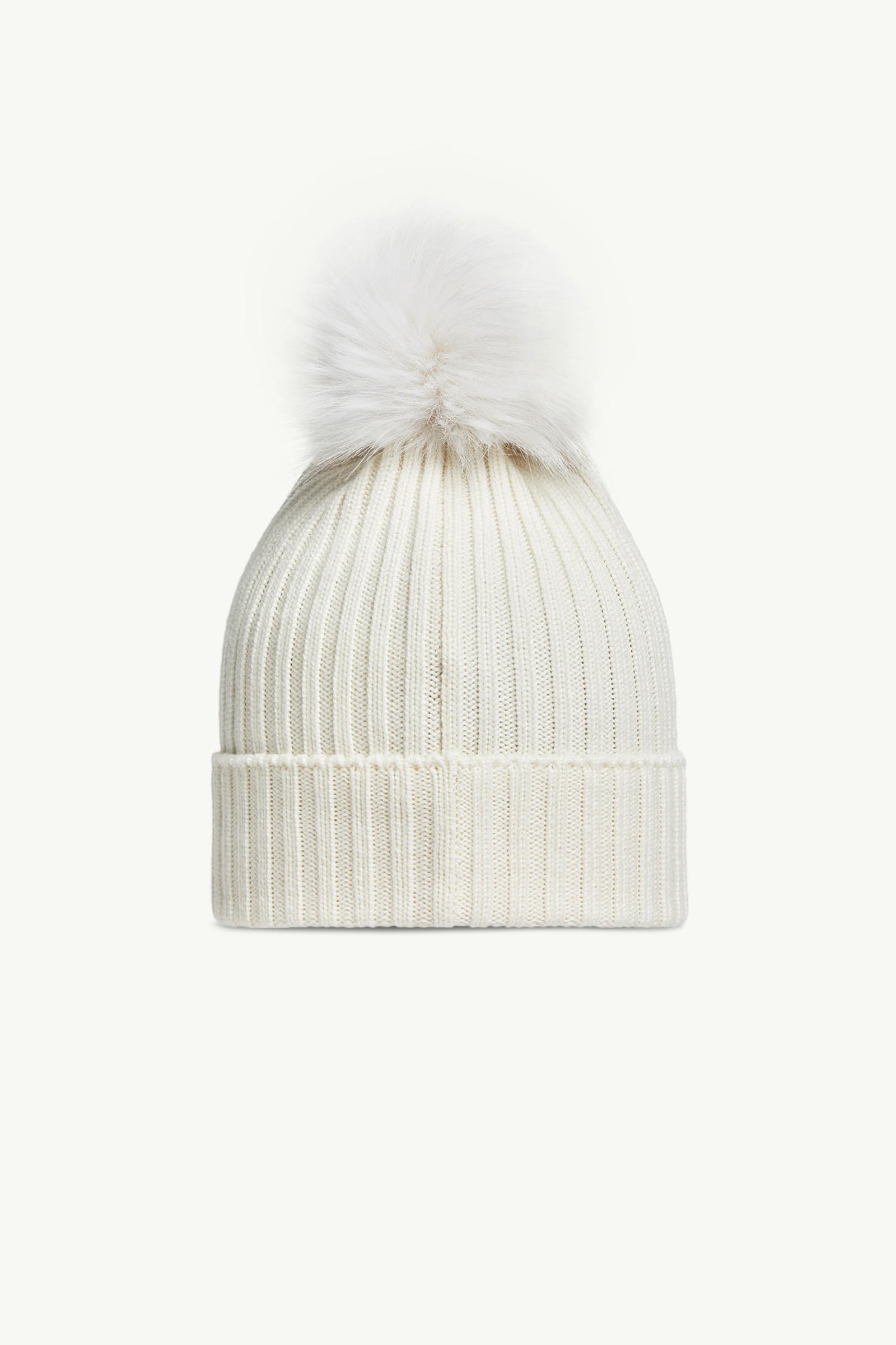 Moncler Enfant アイボリー ビーニー 値下げしました Moncler Enfant