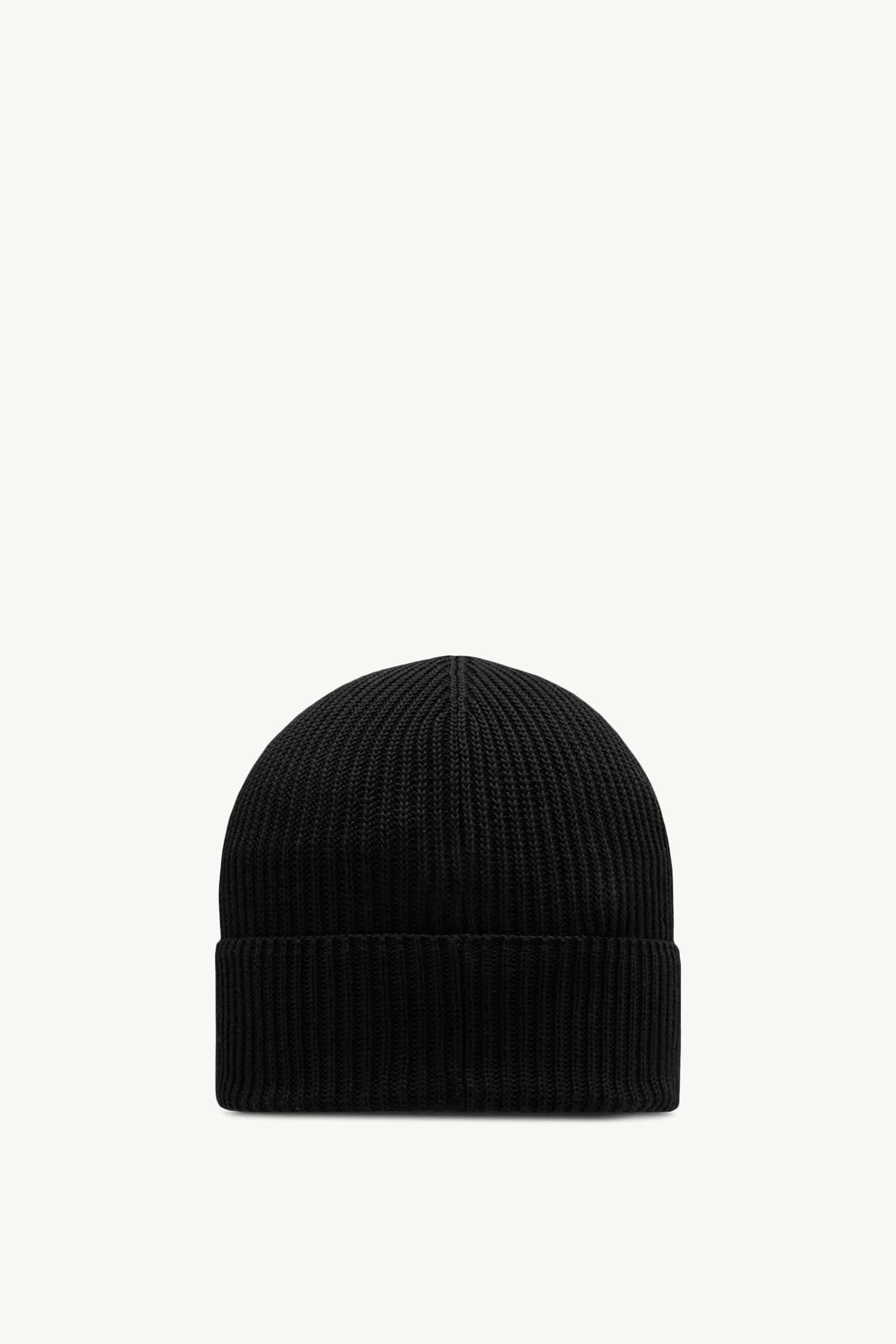 ブラック ニットキャップ : ハット＆ベレー 向けの メンズ | モンクレール