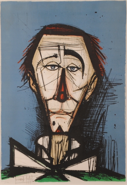 インテリアの絵画をリトグラフの版画で制作したベルナール・ビュッフェ