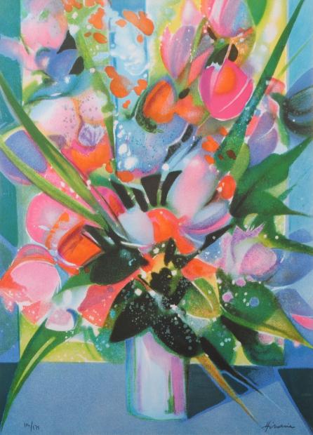 カミーユ・イレール 「春の水面」 リトグラフ6/175真贋証明書付き