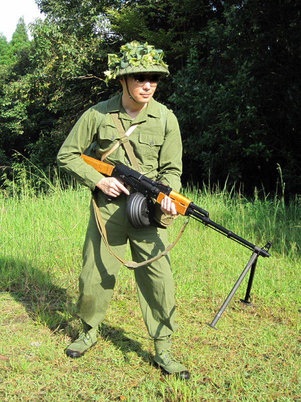 北ベトナム軍 分隊機関銃手装備 [ベトナム戦争・後期]│ナナシノミコト