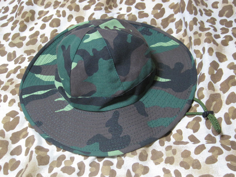 現用 ベトナム軍 リーフ迷彩ブーニーハット (実物)│ナナシノミコト