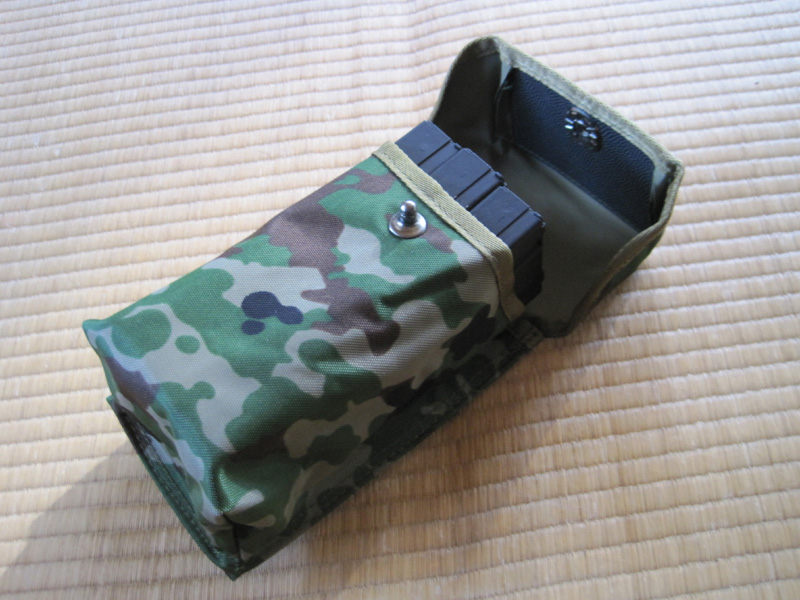 陸上自衛隊 64式小銃弾納・1本用＆2本用 (中国製・PX品)│ナナシノミコト