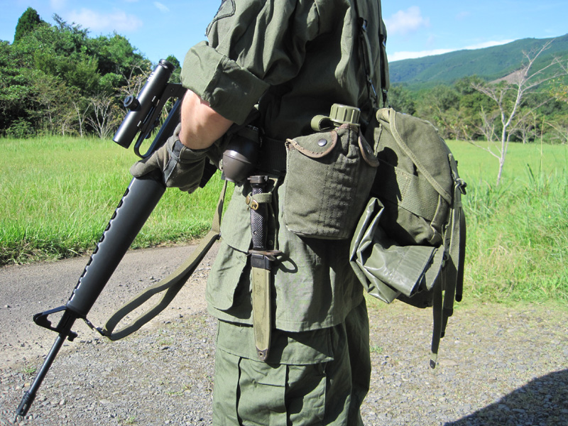 アメリカ陸軍 ジャングルファティーグ＆M1956装備 [ベトナム戦争