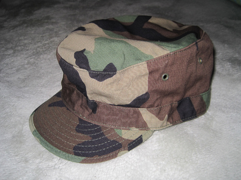 アメリカ陸軍 ウッドランド迷彩 レンジャーキャップ (実物)│ナナシ